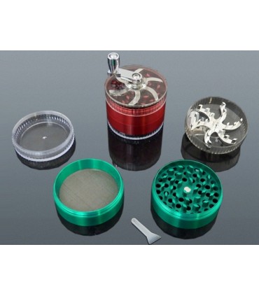 Τρίφτης καπνού MADO ΜΥΛΟΣ μεταλλικός 60mm τετραπλός 661-2127