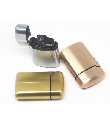 Αναπτήρας Easy Torch Αντιανεμικός Μεταλλικός Colours 0202081 - 1 Τεμάχιο