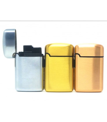 Αναπτήρας Easy Torch Αντιανεμικός Μεταλλικός Colours 0202081 - 1 Τεμάχιο