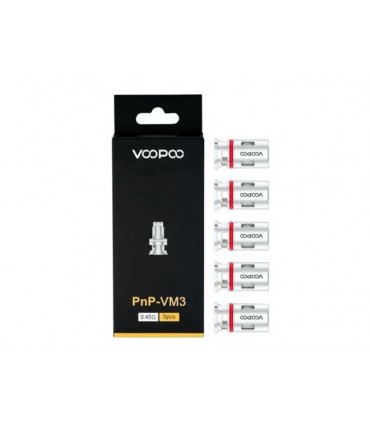 Αντιστάσεις PnP-VM3 0.45ohm Coils (για pnp tank) by VooPoo (5 τεμάχια)