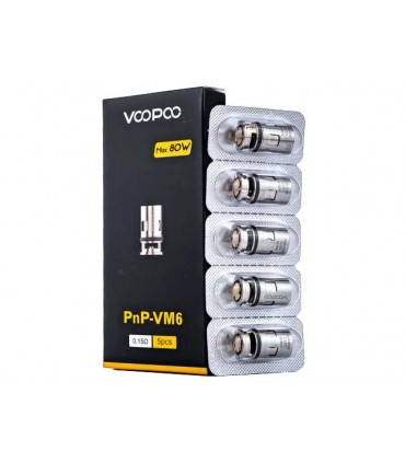 Αντιστάσεις PnP-VM6 0.15ohm Coils (για pnp tank) by VooPoo (5 τεμάχια)