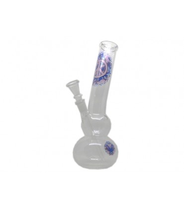 Γυάλινο Μπονγκ LG 09 PEACE GLASS BONG 26cm ΝΕΡΟΠΙΠΑ