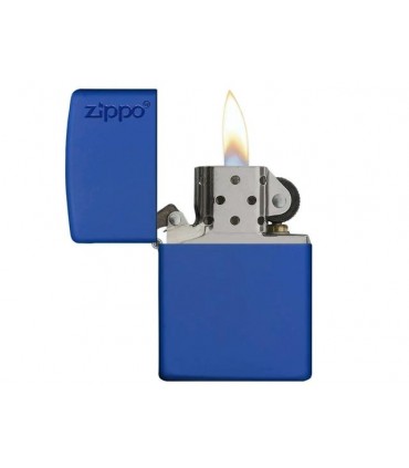 Αναπτήρας ZIPPO 229ZL ROYAL BLUE MATTE LOGO