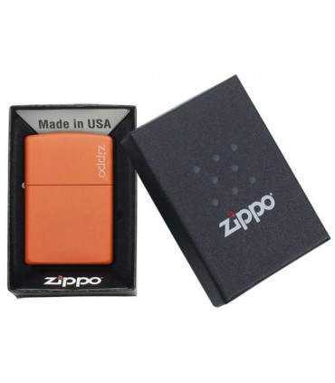 Αναπτήρας ZIPPO 231ZL ORANGE MATTE LOGO