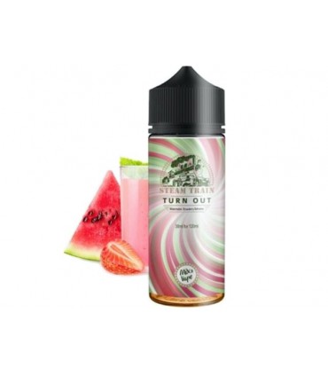 STEAMTRAIN Flavour Shot TURN OUT 30/120ml (καρπούζι και φράουλα)