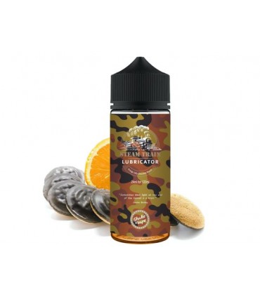 STEAMTRAIN Flavour Shot LUBRICATOR 24/120ml (μπισκότο με πορτοκάλι και σοκολάτα)