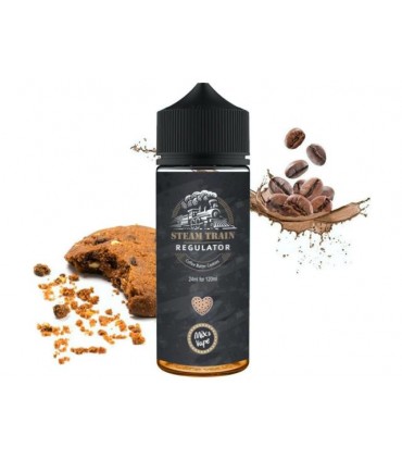 STEAMTRAIN Flavour Shot REGULATOR 24/120ml (μπισκότο με καφέ)