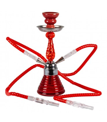 Ναργιλές διπλός DOHA 99445063 RED 30cm