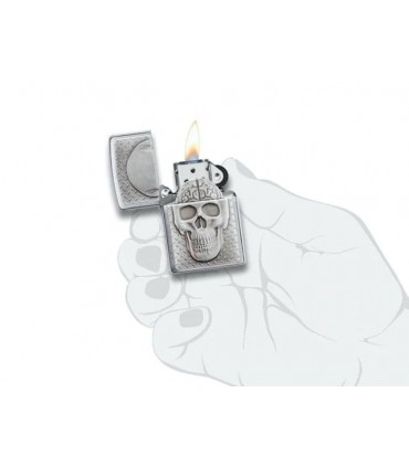 Αναπτήρας ZIPPO 29818 SKULL WITH BRAIN SURPRISE
