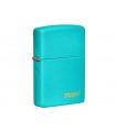 Αναπτήρας ZIPPO 49454ZL FLAT TURQUOISE LOGO