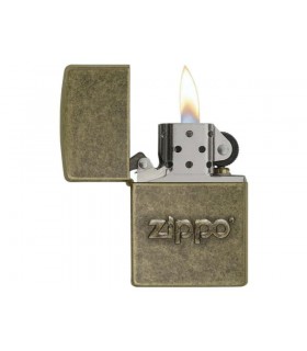 Αναπτήρας ZIPPO 28994 ANTIQUE BRASS LOGO
