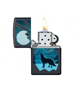 Αναπτήρας ZIPPO 29864 WOLF AND MOON DESIGN