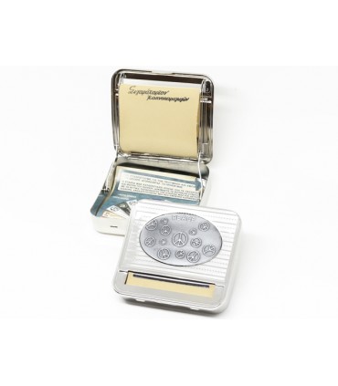 Ταμπακιέρα μηχανή στριφτού του παππού 47302-010 PEACE μεταλλική για 6 και 8mm