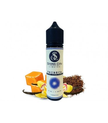 STEAM CITY TRIBECA FLAVOUR SHOT 10/60ML (καπνικό με ξηρούς καρπούς και καραμέλα)