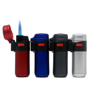 Αναπτήρας Leon Αντιανεμικός Metallic Barel Jetflame 170232 - 1 Τεμάχιο