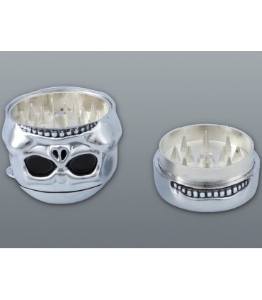 Τρίφτης καπνού MADO 48mm Νεκροκεφαλή 3 parts 661-2054 με καβάντζα