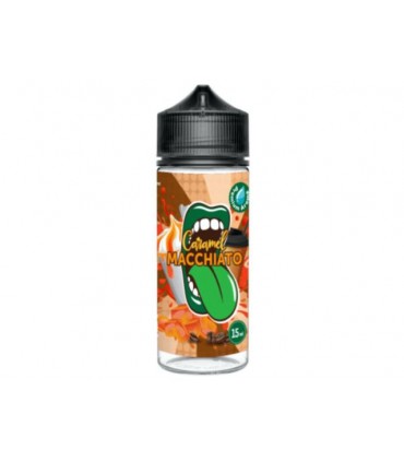 BIG MOUTH Shake And Vape CARAMEL MACCHIATO 15/120ml (καφές με καραμέλα και αφρόγαλα)