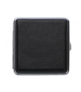 Ταμπακιέρα για 20 κανονικά τσιγάρα MADO LEATHERTTE 665-9011 ΜΑΥΡΗ
