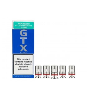 Αντιστάσεις GTX 0.8ohm mesh by Vaporesso (5 τεμάχια)