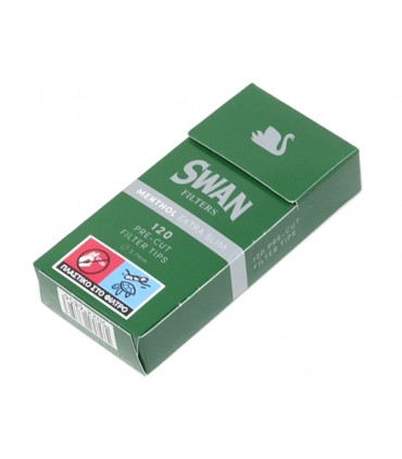 Φιλτράκια SWAN Μέντα Extra Slim 5.7mm - (1 Μικρό Πακετάκι)