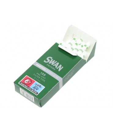 Φιλτράκια SWAN Μέντα Extra Slim 5.7mm (κουτί με 20 πακετάκια)