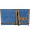 Καπνοθήκη ZIPPO KS jeans/leatherette mocca 2007220