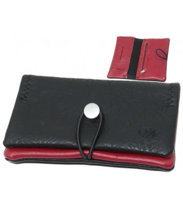 MONTE 0516 BLACK & RED RUBBER BAND ΑΝΑΓΛΥΦΗ ΚΑΠΝΟΘΗΚΗ