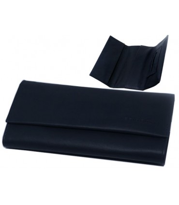 Mario Rossi 12544 NAVY καπνοθήκη δερμάτινη μπλε