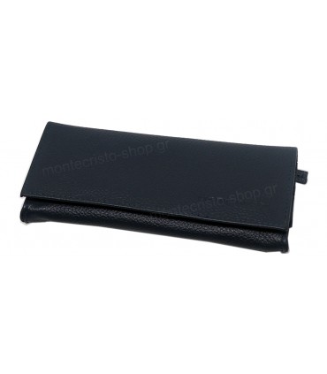 MARIO ROSSI 827-06 NAVY BLUE δερμάτινη καπνοθήκη