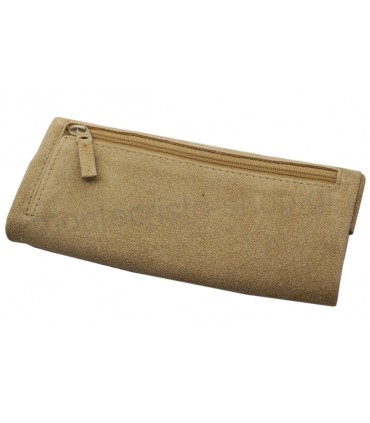 Καπνοθήκη Mario Rossi 2681-08 BEIGE Σουέτ δερμάτινη