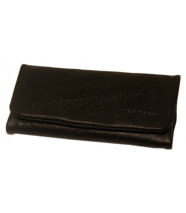 Καπνοθήκη Δερμάτινη Mario Rossi 2681-11 BR γνήσιο δέρμα καφέ για σακουλάκι καπνού