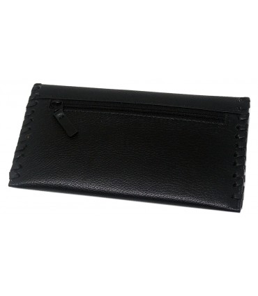 ΚΑΠΝΟΘΗΚΗ MARIO ROSSI 2724-02 BK NAPPA γνήσιο δέρμα μαύρη δερμάτινη