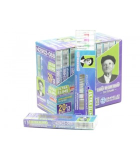 Πιπάκια του παππού 42902-088 extra slim 5.5 / 5.7mm με 13 πίπες τσιγάρου (κουτί των 20τεμ)