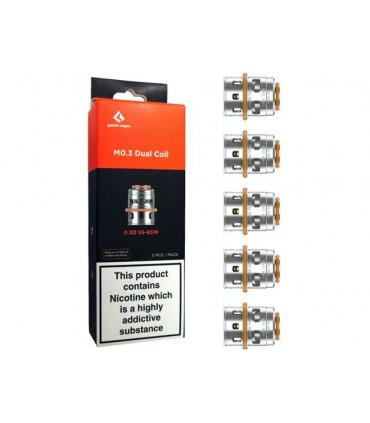 GeekVape M 0.3ohm DUAL COILS (5 αντιστάσεις)