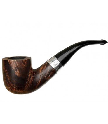 Peterson Aran 01 SMOOTH NICKEL MOUNTED P-LIP RING πίπα καπνού