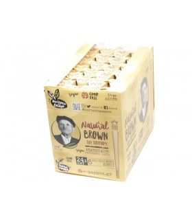 Κώνοι του παππού 47710 Brown King Size 6 Προτυλιγμένοι Κώνοι (κουτί των 6 Χ 24)