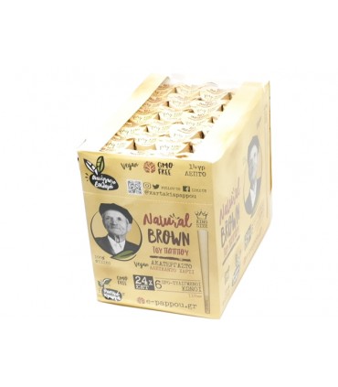 Κώνοι του παππού 47710 Brown King Size 6 Προτυλιγμένοι Κώνοι (κουτί των 6 Χ 24)