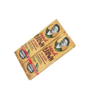 Χαρτάκια του παππού 47578 Natural 60 Brown 1+1 δώρο (κουτί των 25τεμ)