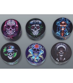 Τρίφτης καπνού MADO MULTI SKULL 50mm 4 parts 661-2187 B