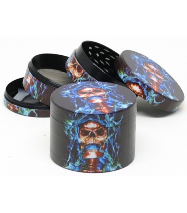 Τρίφτης καπνού MADO MULTI SKULL 50mm 4 parts 661-2187 E