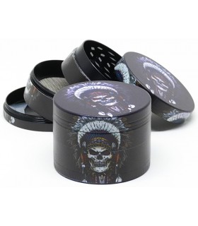 Τρίφτης καπνού MADO MULTI SKULL 50mm 4 parts 661-2187 F