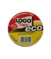 LOGO ΤAPE ECO 19mm*20μ ΛΕΥΚΗ ΜΟΝΩΤΙΚΗ ΤΑΙΝΙΑ