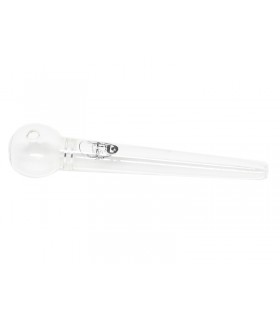 OIL PIPE ΓΥΑΛΙΝΟ ΠΙΠΑΚΙ ΓΙΑ ΛΑΔΙ GLASS BONG 0905H 13.5cm