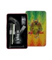 Γυάλινο Bong AMSTERDAM GREENLINE BONG 16cm LG02RS- SET