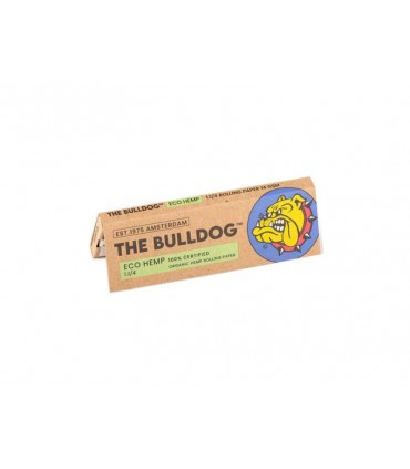 Χαρτάκια στριφτού THE BULLDOG ECO 1&1/4 hemp μεσαίο - 1 Πακετάκι
