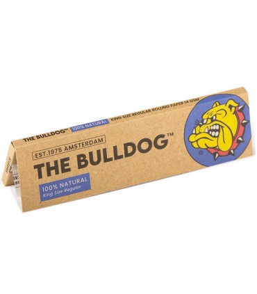 Χαρτάκια στριφτού THE BULLDOG KING SIZE NATURAL ECO Hemp-1 Πακετάκι
