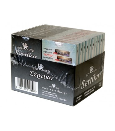 Φιλτράκια ΣΕΡΤΙΚΟ MIX ME 10 ΣΕΡΤΙΚΟ ΜΑΥΡΟ 54  ΕΝΕΡΓΟΥ ΑΝΘΡΑΚΑ και 10 ΣΕΡΤΙΚΟ ΓΑΛΑΖΙΟ 54 EXTRA SLIM