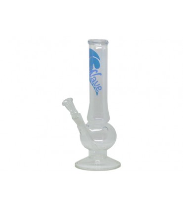 Γυάλινο Μπονγκ 02552N WAVE GLASS BONG 36cm ΝΕΡΟΠΙΠΑ