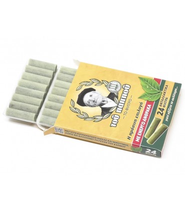 Ανταλλακτικά φίλτρα του παππού 42902-390 ενεργού άνθρακα πράσινα για πίπα τσιγάρου - 1 Πακετάκι