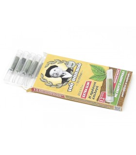 Πιπάκια του παππού 42902-352 extra slim με ενεργό άνθρακα υδρόφιλο 5.5 / 5.7mm με 12 πίπες τσιγάρου